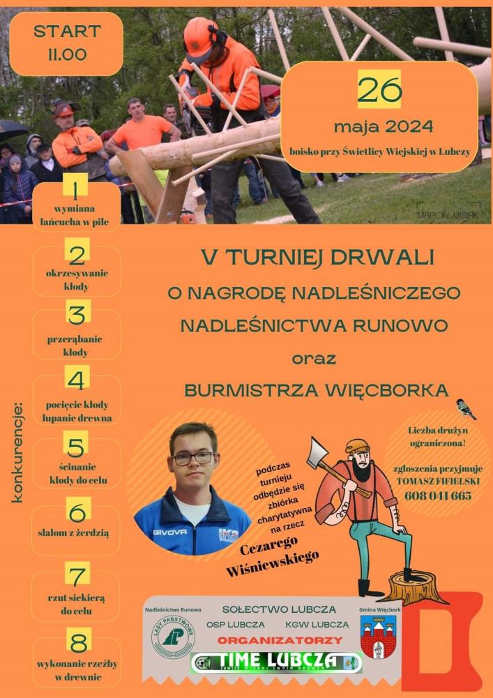 Plakat&#x20;turniej&#x20;drwali